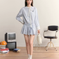 Striped Long Sleeve Dress MST0001