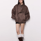 Faux Suede Jacket EZK0101