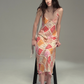 Asian Camisole Long Dress USY0005