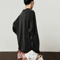 Animal & Patchwork Oversized Sweatshirt LLA0668