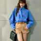 Tie-Up Long-Sleeve Shirt RCR0020