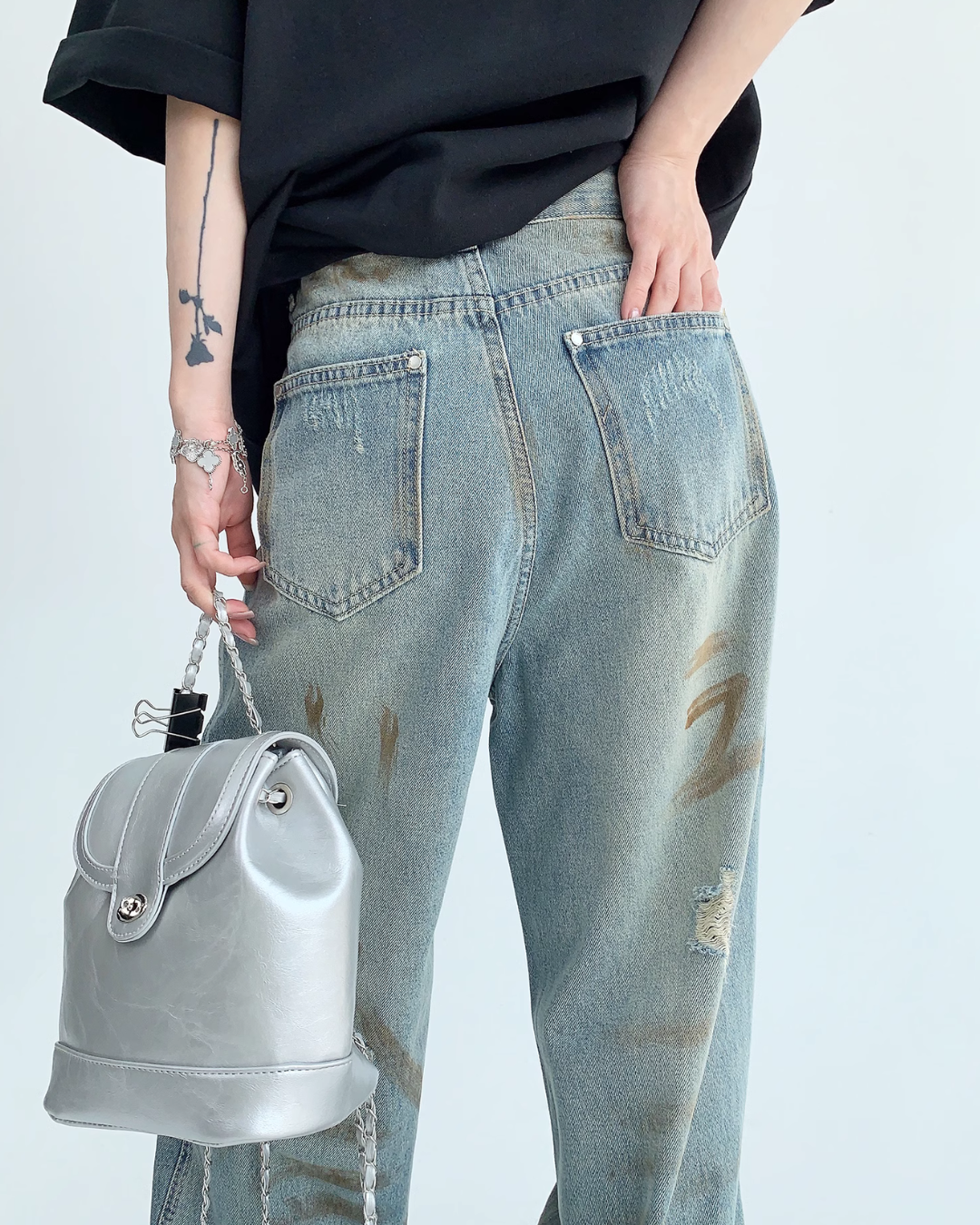 Vintage Denim Pants YLS0181