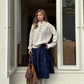 Half-Button Cable Knit CYE0084