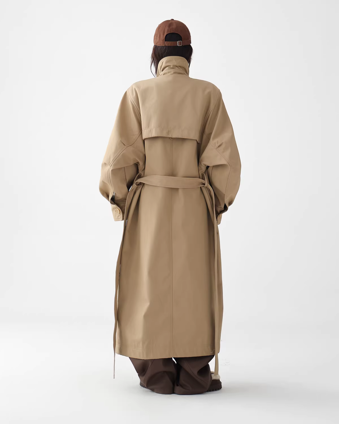 British Light Brown Long Coat ACS0353