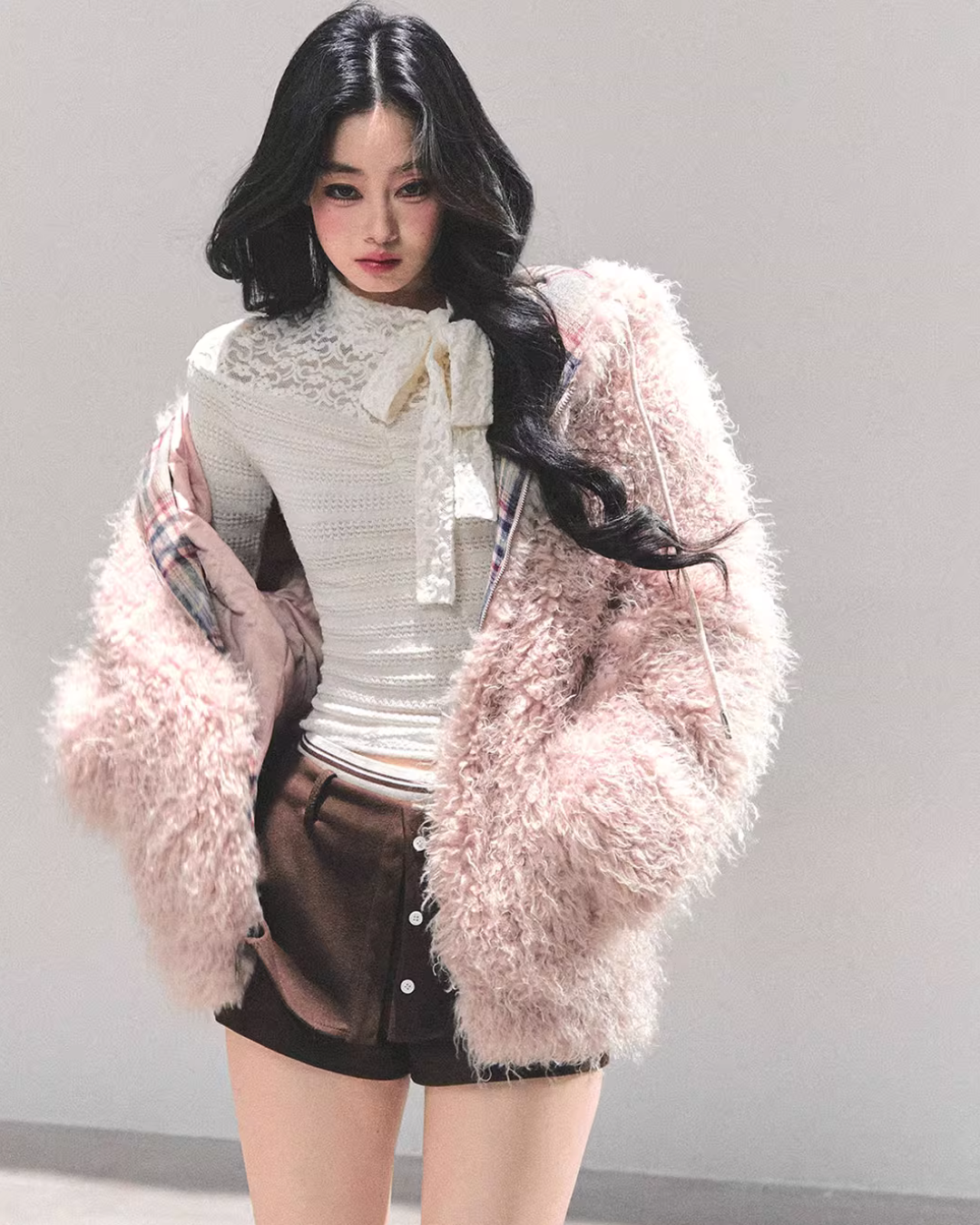 Fluffy Fur Blouson LAS0050