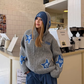 Star Hoodie Knit Jacket CYE0094
