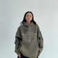 Pearl Logo Loose Hoodie YLS0955