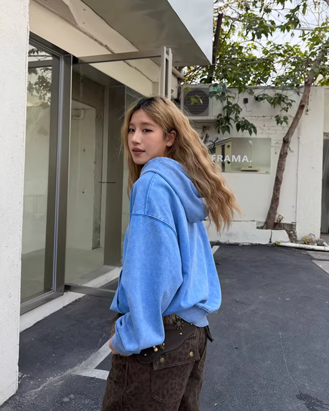 Washed Water Vintage Hoodie CYE0092