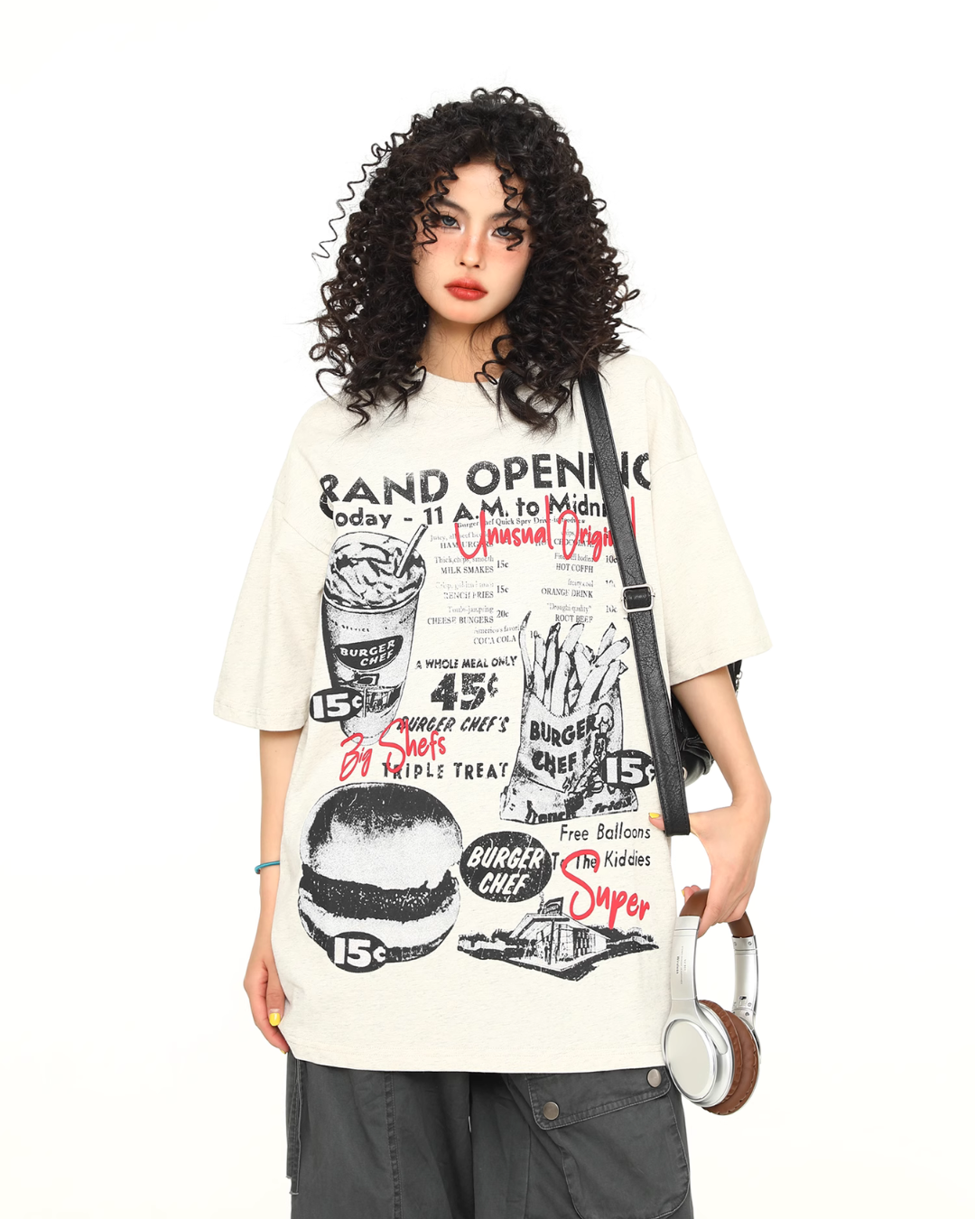 American Burger Big T-Shirt WDZ0024