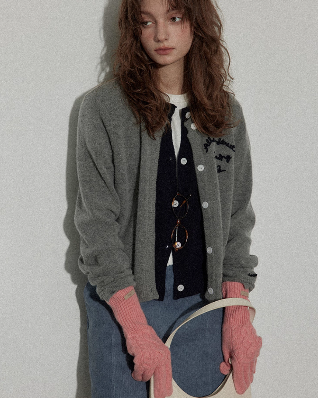 Layered Style Knit Cardigan RLZ0001