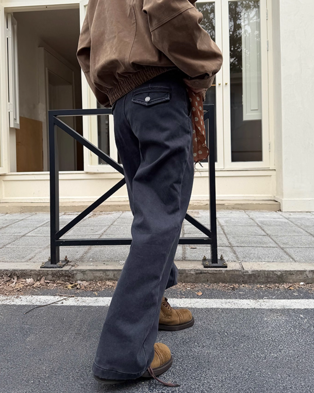 Straight Cargo Pants CYE0088