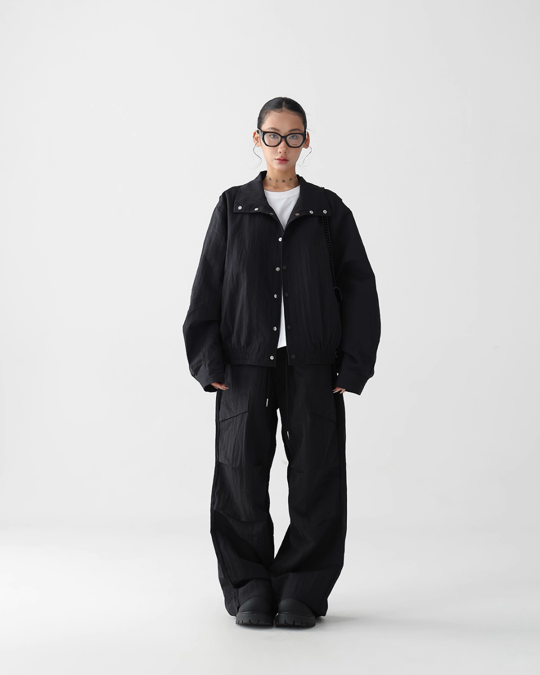 Nylon Casual Jacket / Nylon Wide Pants  ACS0270