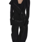 Suede Slim Short Jacket IMX0002