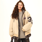 Layered Style Zip Up Hoodie WDZ0036