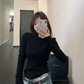 Cropped Slim Zip Jacket YLS1049