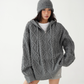 Cable Knit Hoodie ACS0280