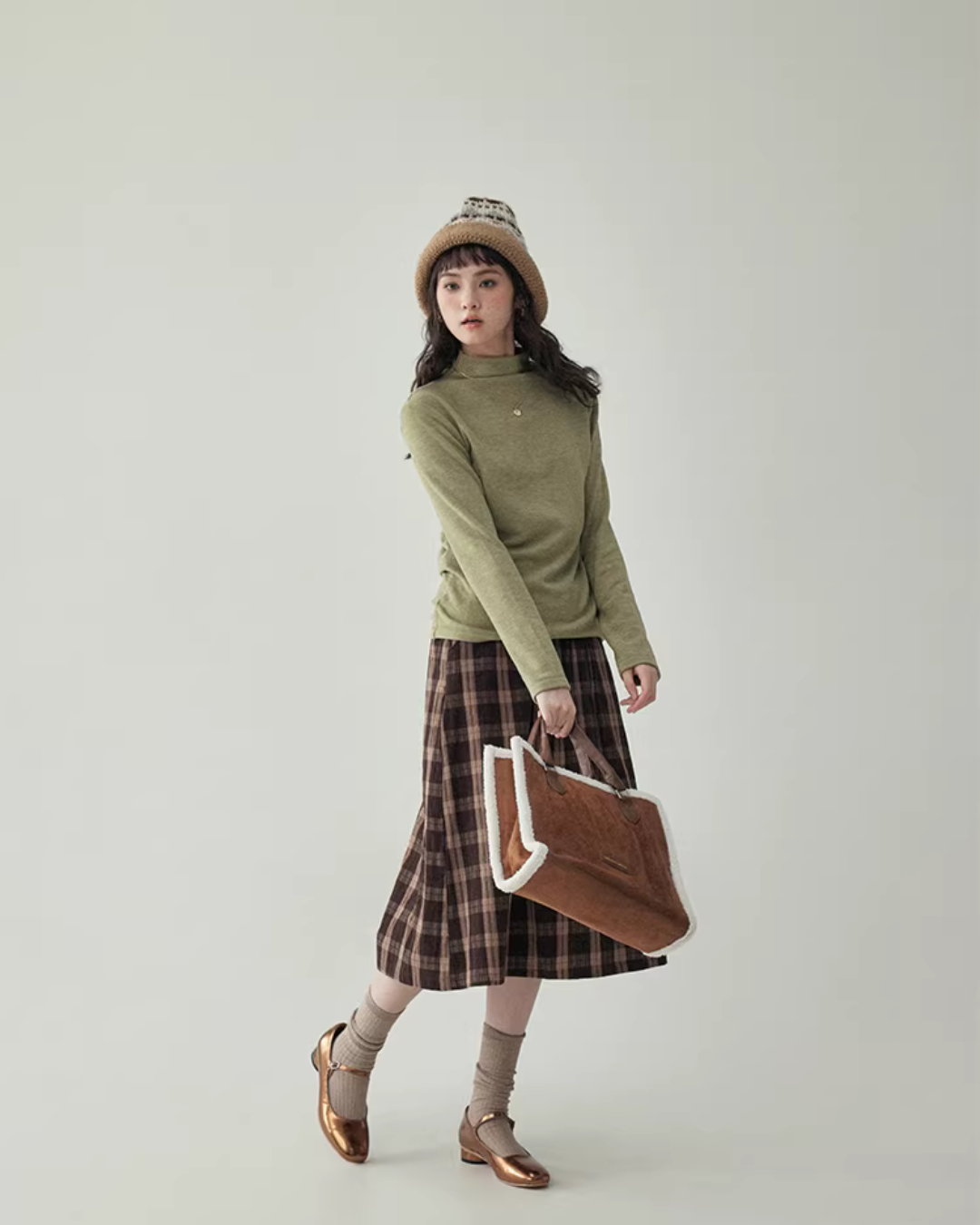 Basic High-Neck Top AMU0041