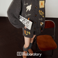 Flower Motif Knit Top / Knit Pants LLA0622
