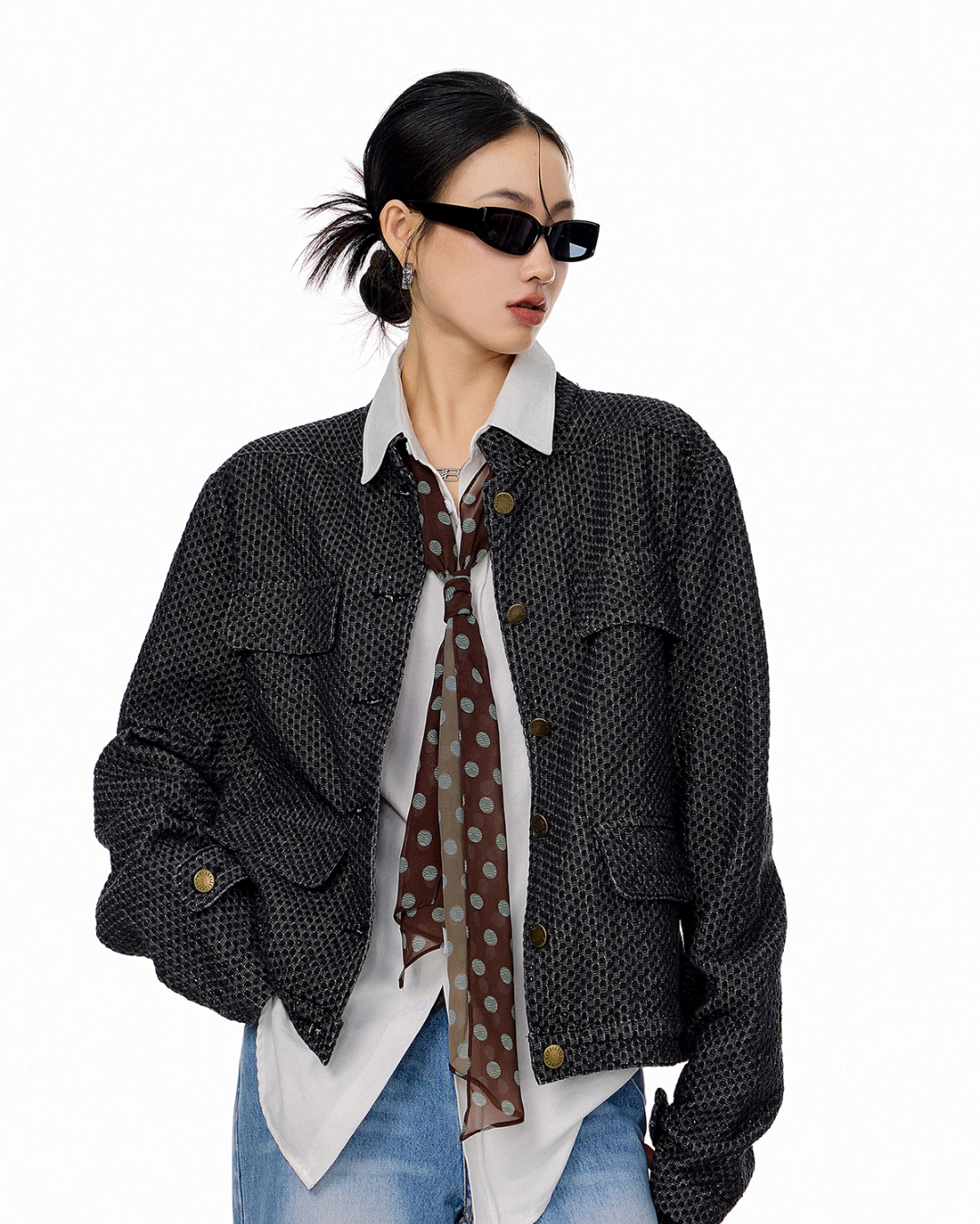 Fragrant Wind Denim Jacket ICM0094