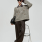 Flower Bijou Embroidered Zip Jacket FER0381