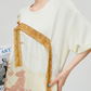 Horse-Handle Scarf Layered Dress FER0295