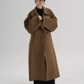 Stand Collar Long Loose Wool Coat SRS0361