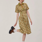 Polo Color Plaid Dress ZZF0258