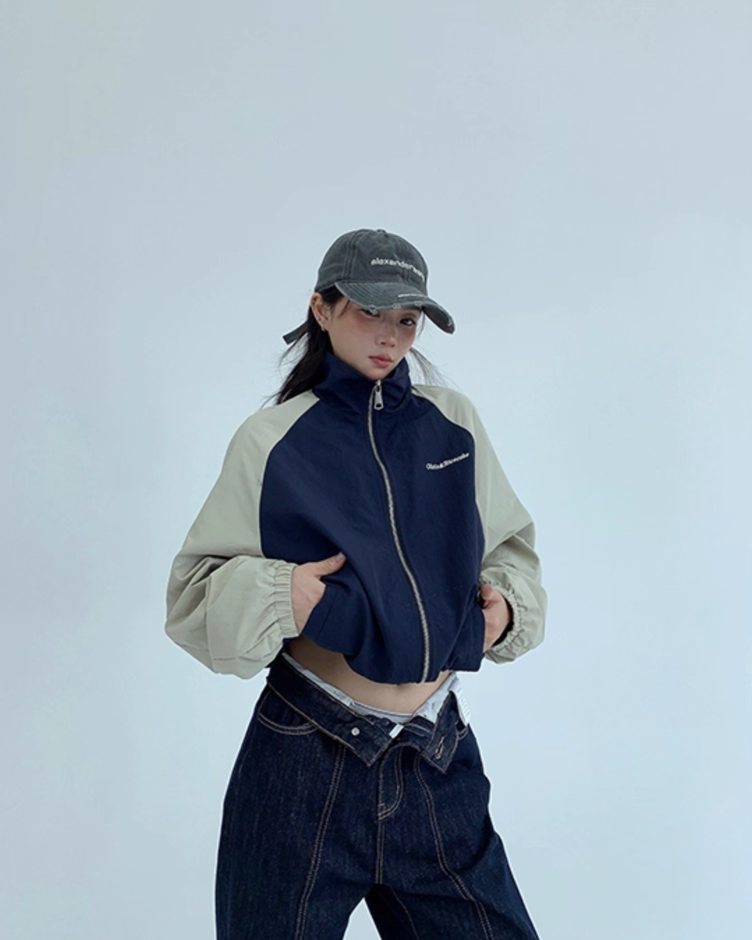 Stand Neck Track Jacket  YLS0899