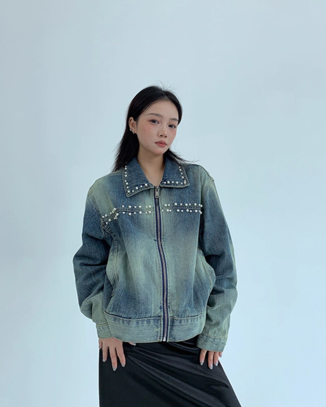 Vintage Short Denim Jacket YLS0898