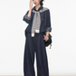 Denim Shirt / Wide Denim Pants / Shoulder-Carry Top WEO0072