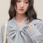 Bowtie Stripe Long Sleeve Shirt CHS0006