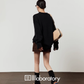 Tiger Round-Neck Knit / Leopard Mini Skirt LLA0633