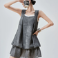 Square Balloon Mini Dress FER0252