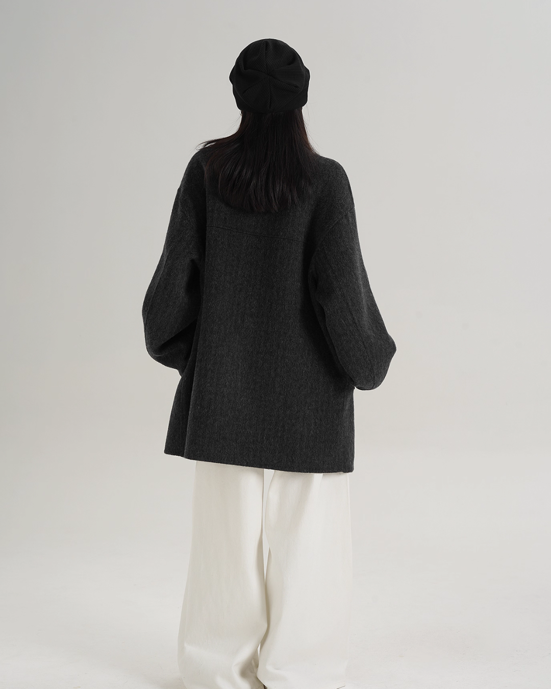 Mid Length Wool Coat  SRS0373