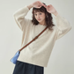 Lace Collar Long-Sleeve Top AMU0046