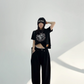 Wide Sweat Pants YLS0789