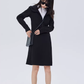 Zip-Up Long Sleeve Dress SHN0017