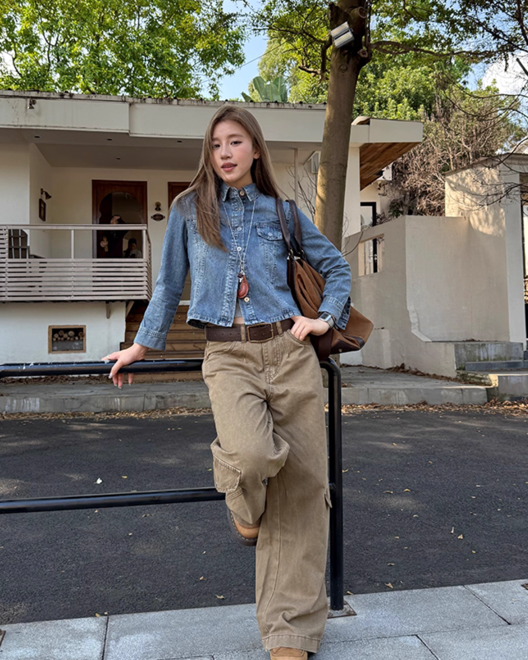 Cropped Denim Jacket CYE0047