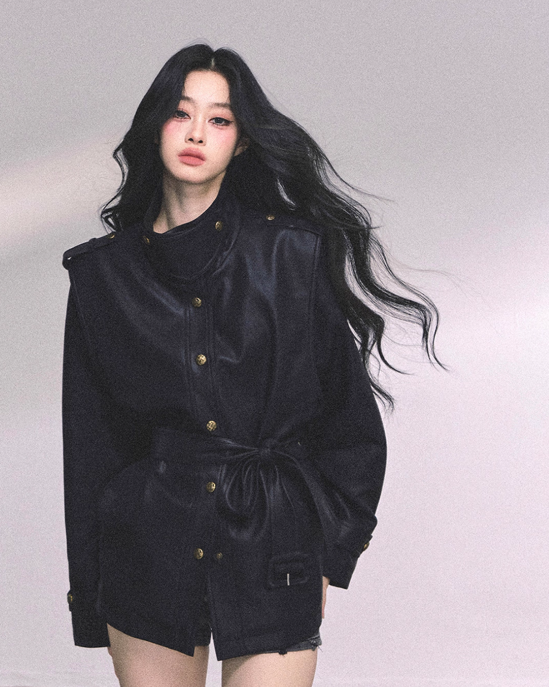 Retro Oversized Leather Jacket LAS0048