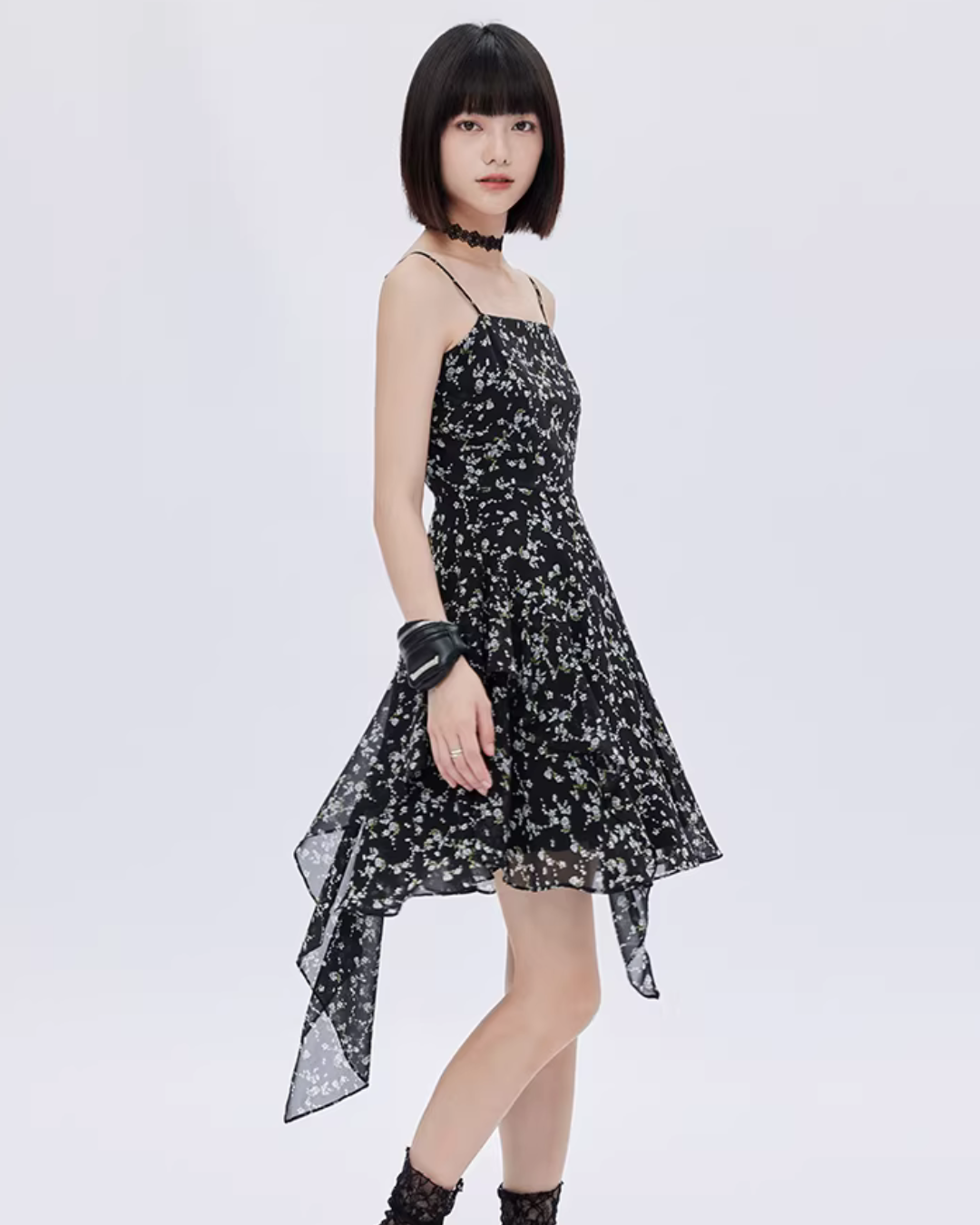 Floral Print Camisole Dress SHN0048