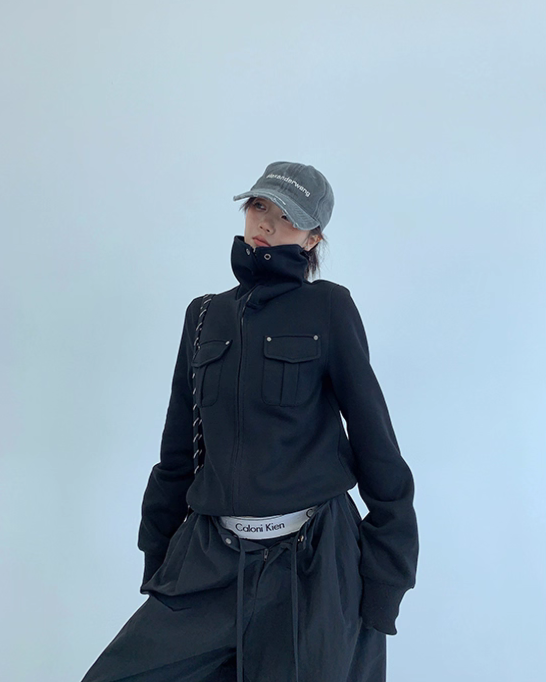 Stand Collar Compact Jacket YLS0923