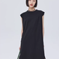 Sleeveless Box Silhouette Dress SHN0034