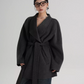 Stand Collar Mid-Length Coat SRS0355