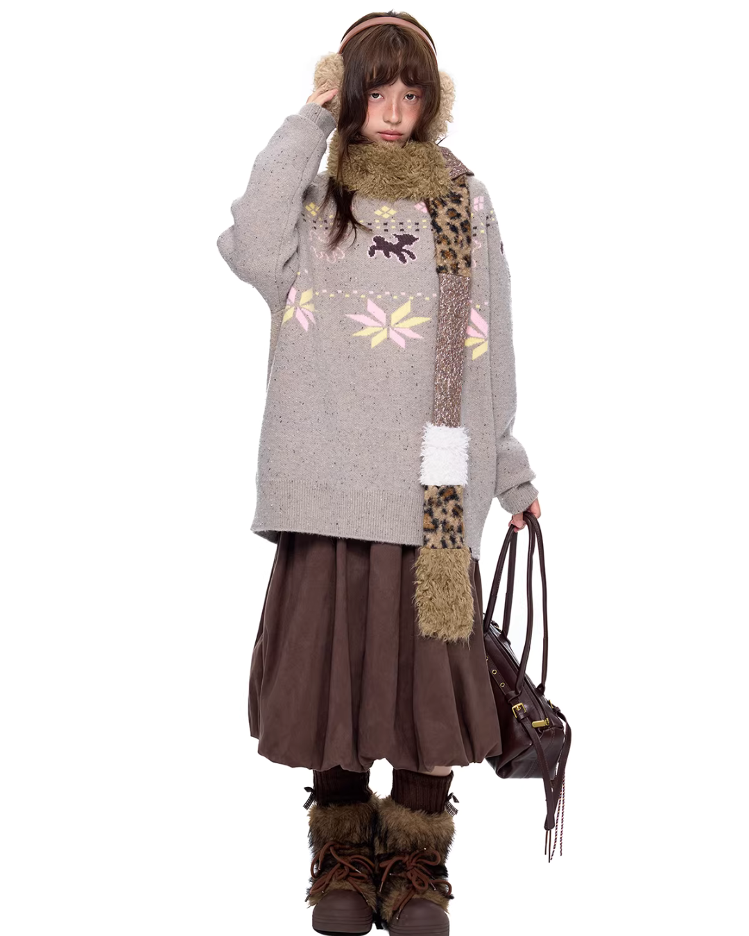 Half-Length Balloon Skirt EZK0097