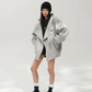 Oversized Sweat Zip Hoodie ACS0378