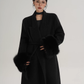 Fur Cuff Long Coat SRS0403