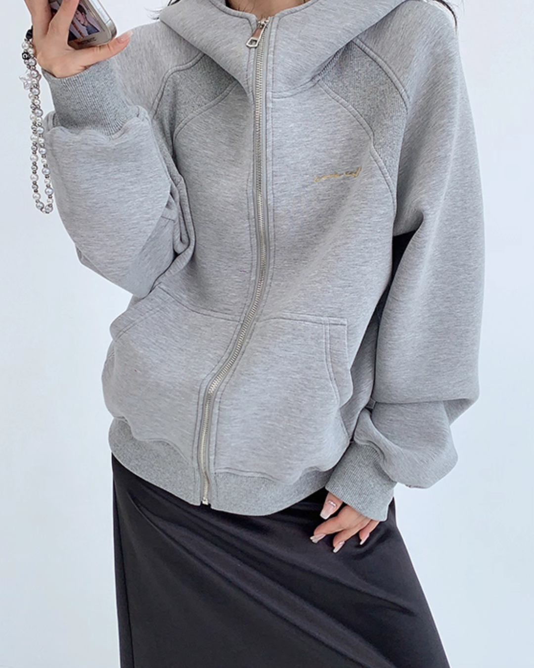 Big Hood Zip Hoodie YLS0938