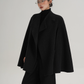 Wool Poncho Coat SRS0371