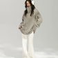 High Neck Button Knit Cardigan ACS0393
