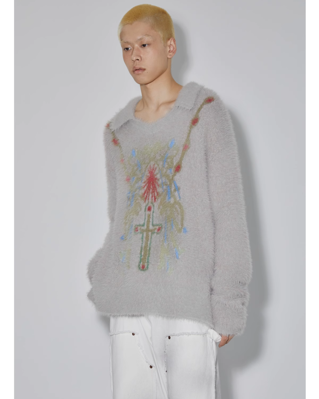 Cross Lazy Soft Sweater ART0002